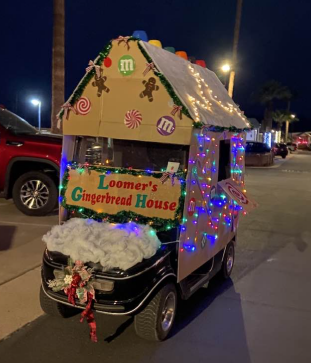 Golf Cart Parade winner